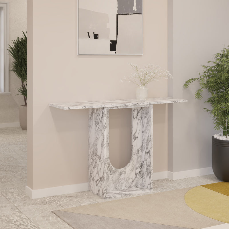 Table console Arabescato 