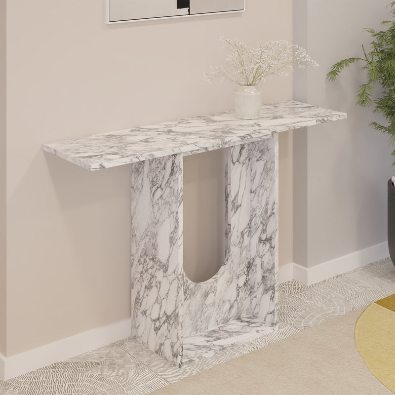 Table console Arabescato 