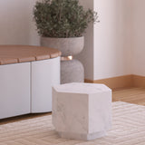 Chiara Italian Carrara Side Table