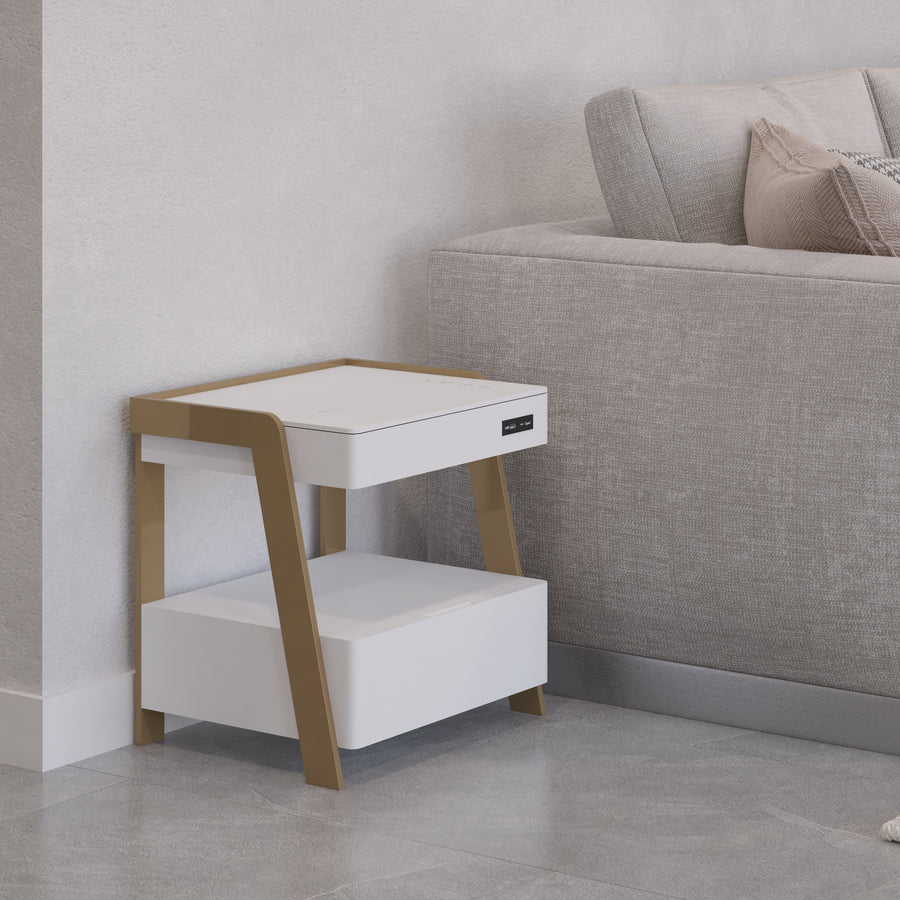 Table intelligente de balise de chevet 