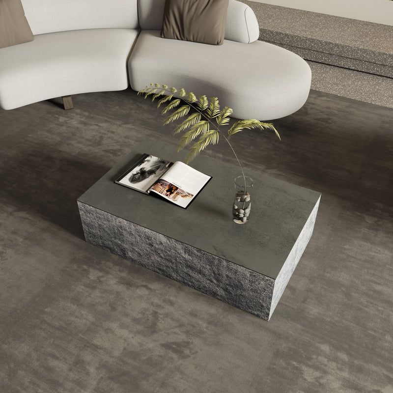 Table basse en granit noir absolu 