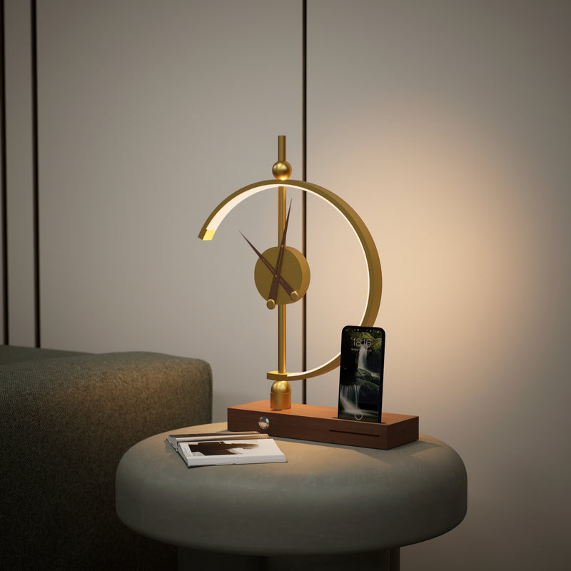 Lampe horloge Minuit 