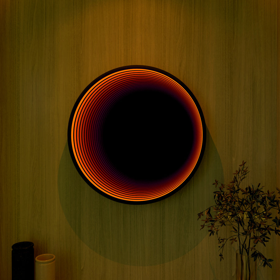 3D Circle Mirror Light