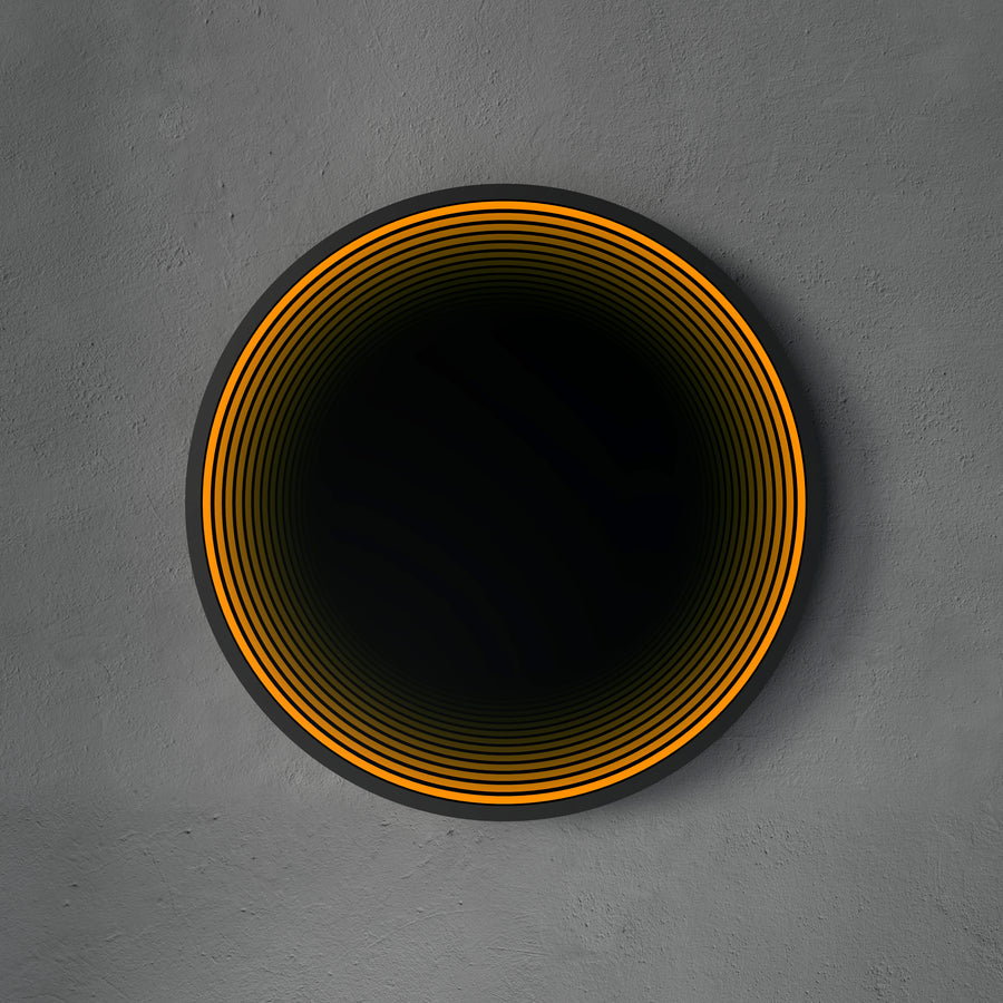 3D Circle Mirror Light