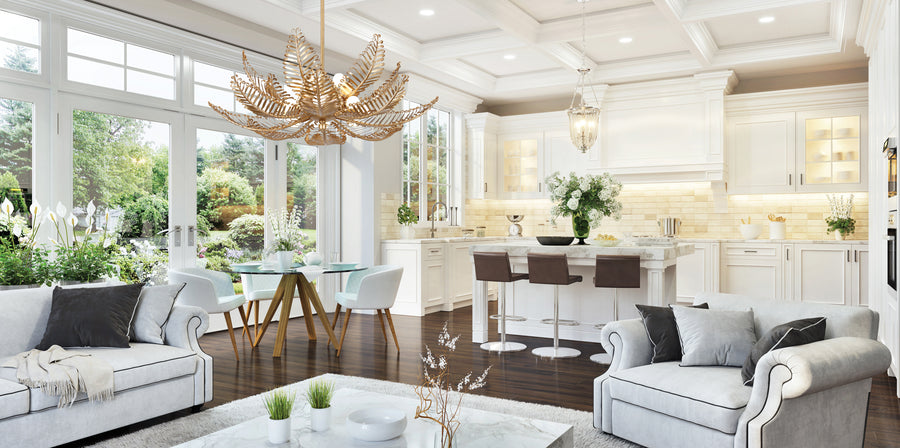 Fern Chandelier