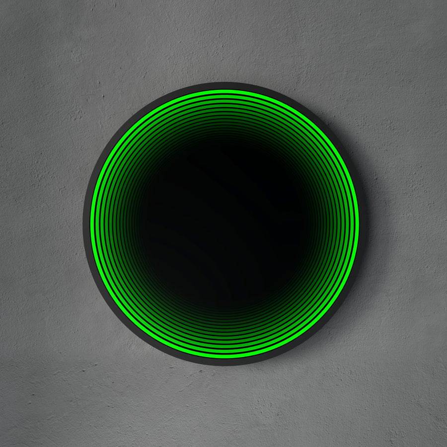 3D Circle Mirror Light
