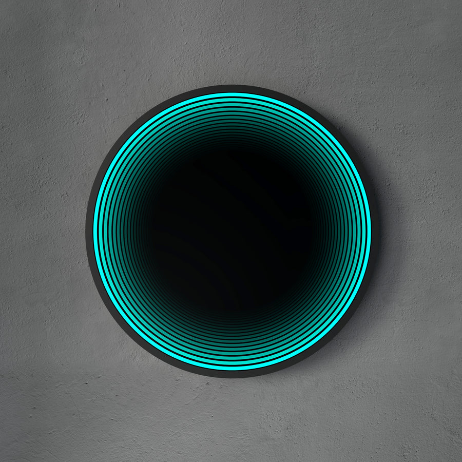 3D Circle Mirror Light