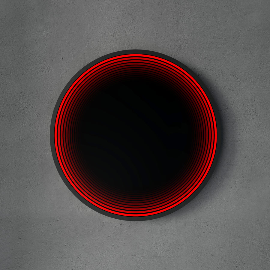 3D Circle Mirror Light