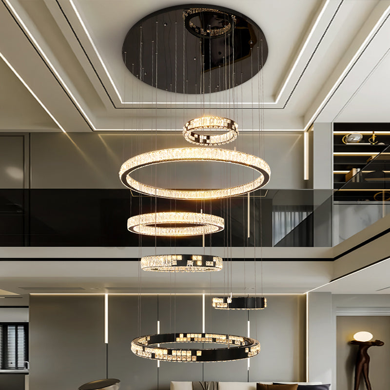 Cirque Crystal Chandelier