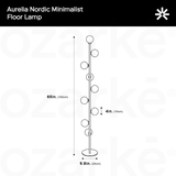 Aurelia Nordic Modern Minimalist Floor Lamp