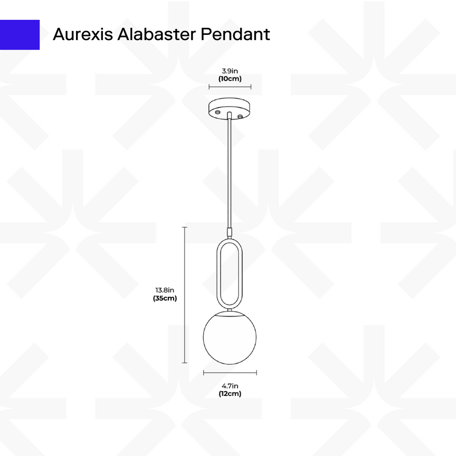 Aurexis Alabaster Pendant