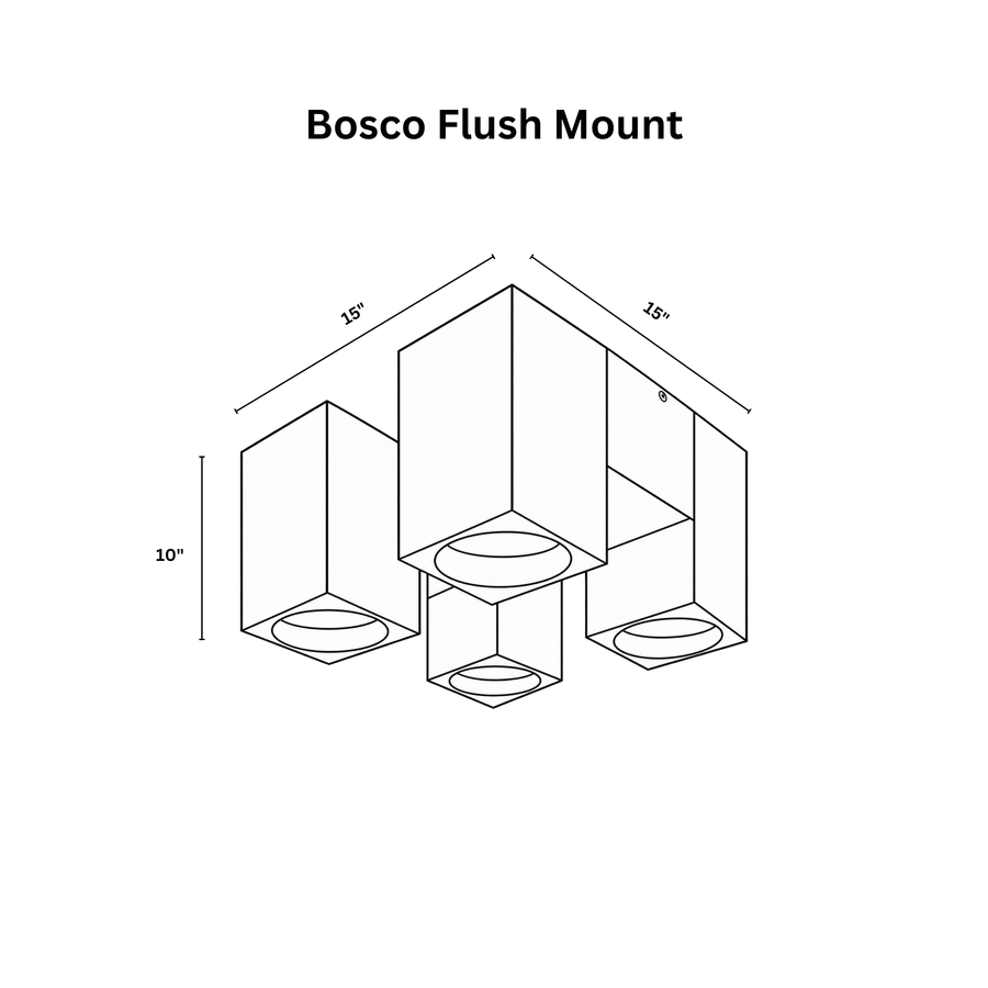 Bosco Flush Mount