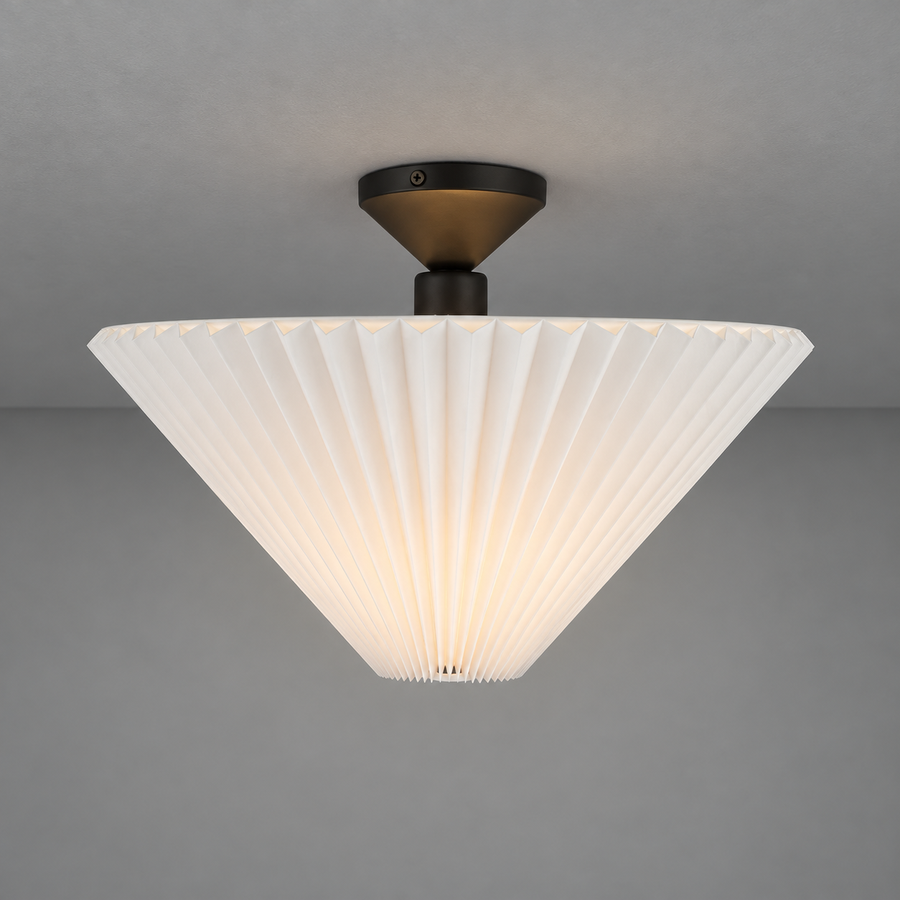 Bridgette 16-in Semi-Flush Mount
