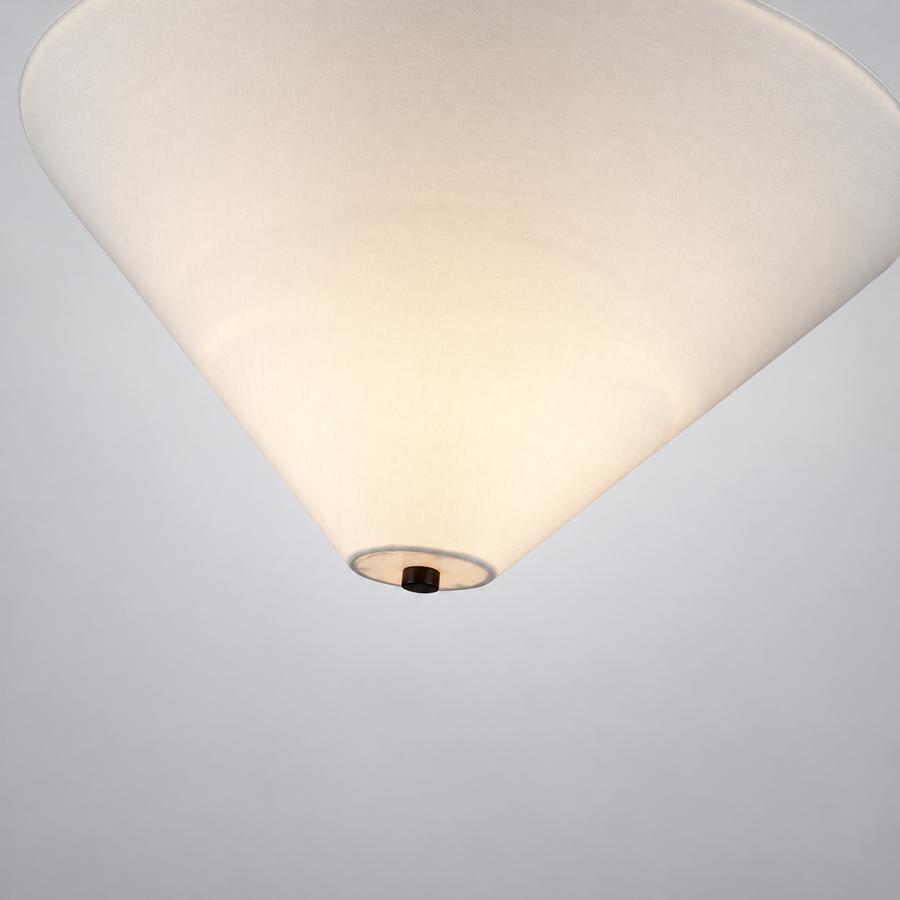 Bridgette 16-in Semi-Flush Mount