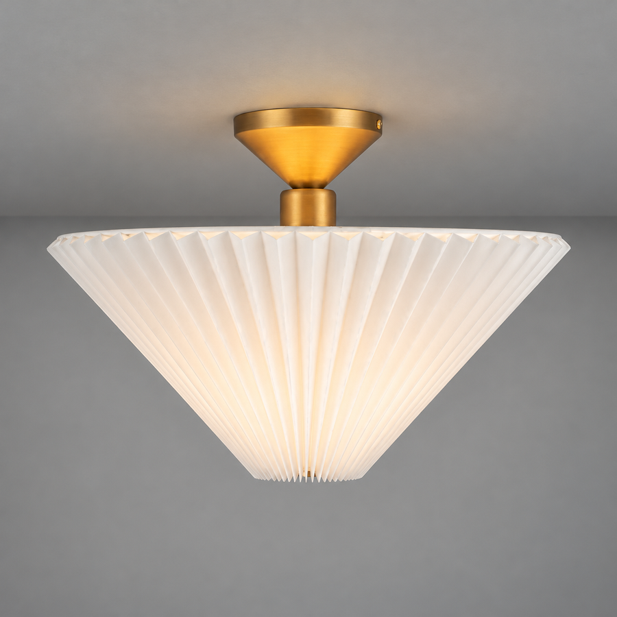 Bridgette 16-in Semi-Flush Mount