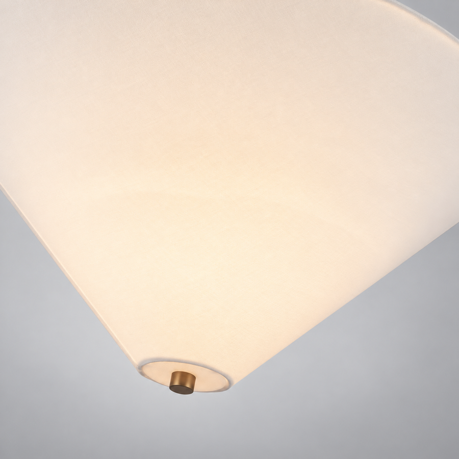 Bridgette 16-in Semi-Flush Mount