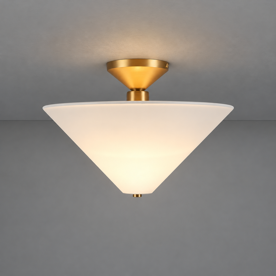 Bridgette 16-in Semi-Flush Mount