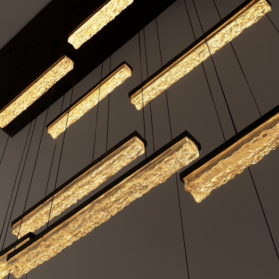 Stagger LED Chandelier