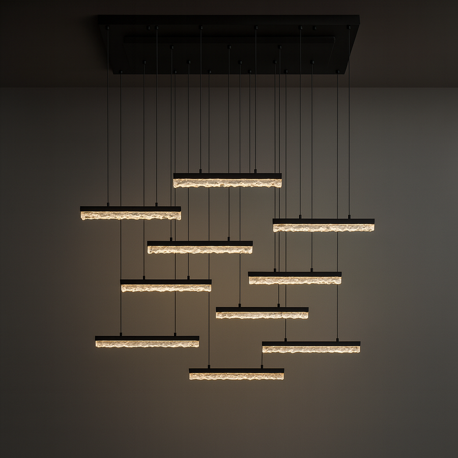 Stagger LED Chandelier