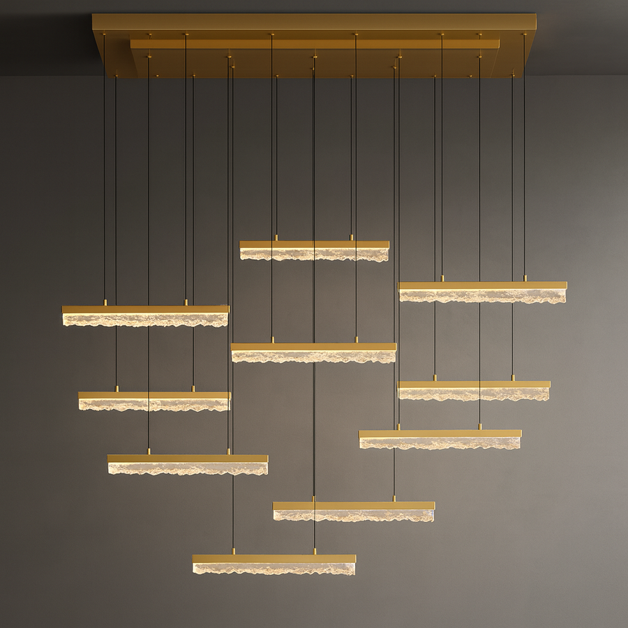 Stagger LED Chandelier