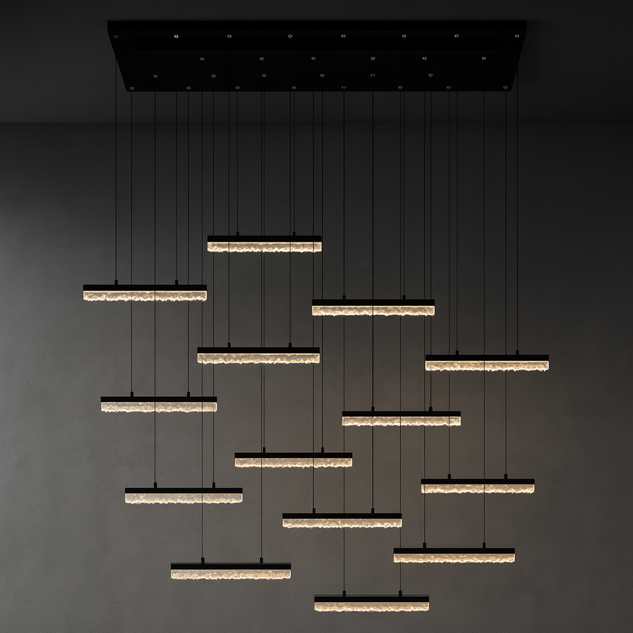 Stagger LED Chandelier