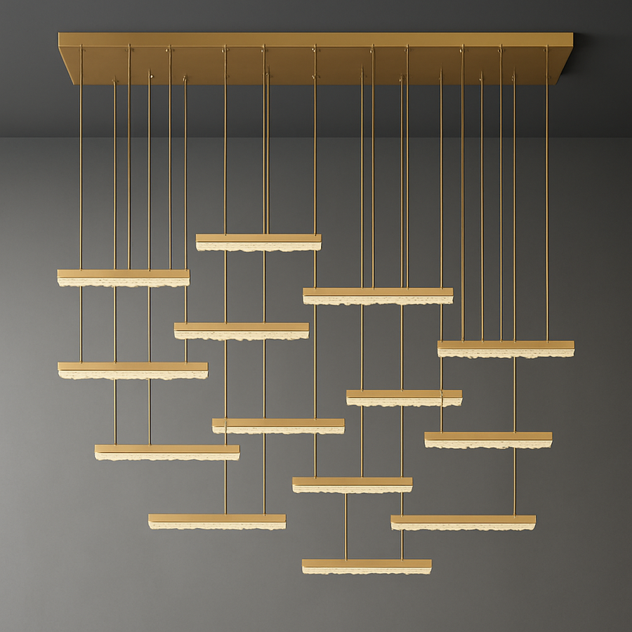 Stagger LED Chandelier
