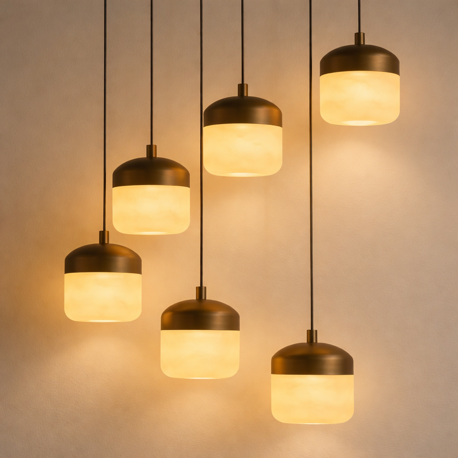 Lumora Alabaster Pendant