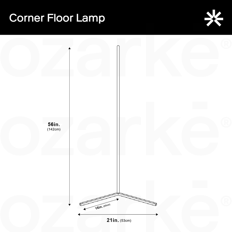 Corner Floor Lamp (Open Box)