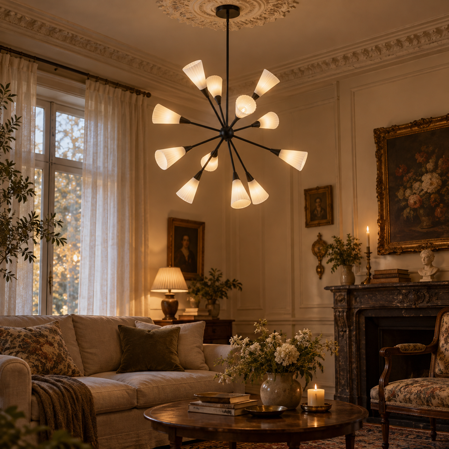 Cosmo 39-in Chandelier