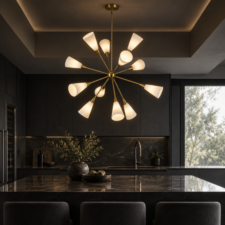 Cosmo 39-in Chandelier