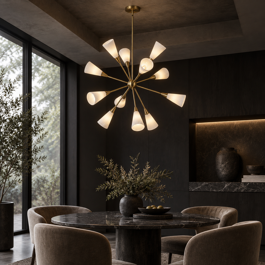 Cosmo 39-in Chandelier