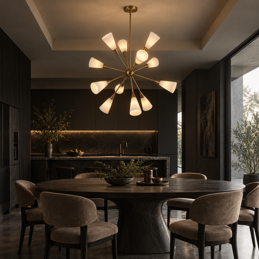 Cosmo 39-in Chandelier
