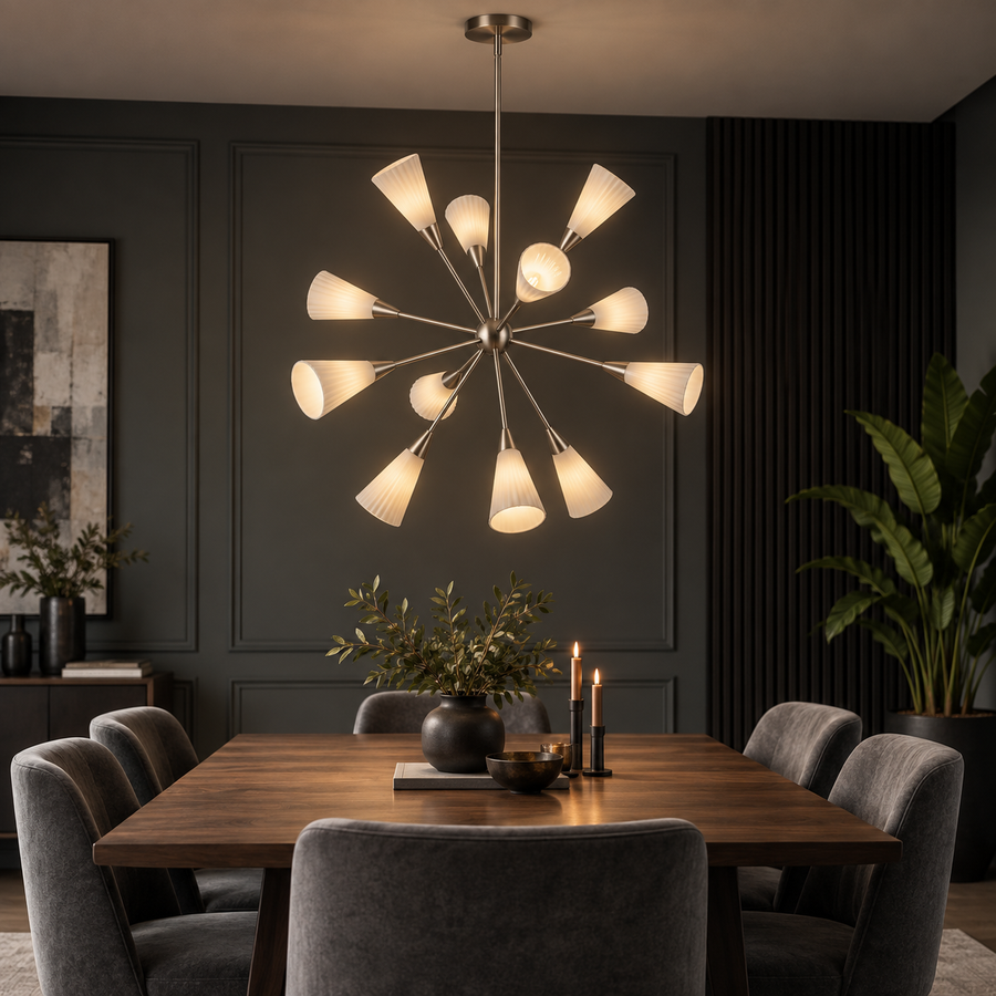 Cosmo 39-in Chandelier