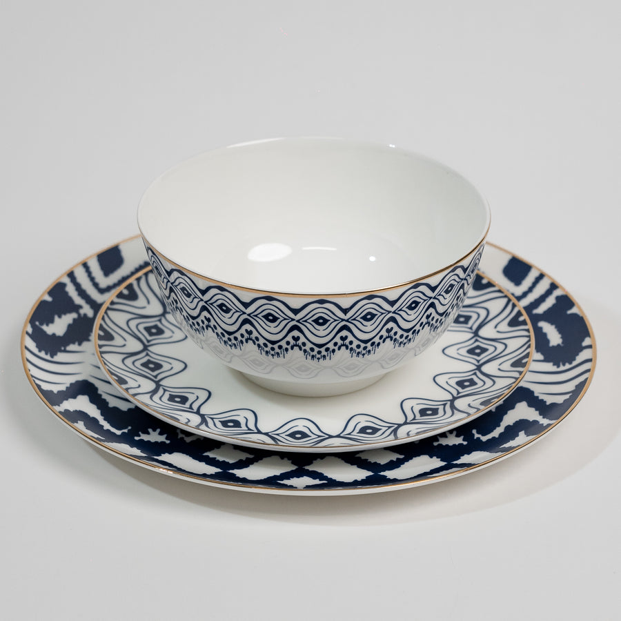 Ensemble d'assiettes conçues par Parker Blue d'Ozarke 