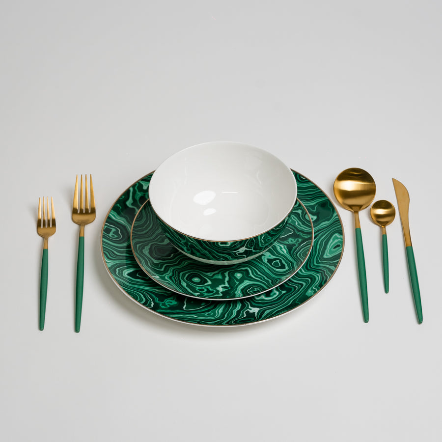 Ensemble d'assiettes Green River 
