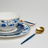 Ozarke's Gem Blue White Plate Set