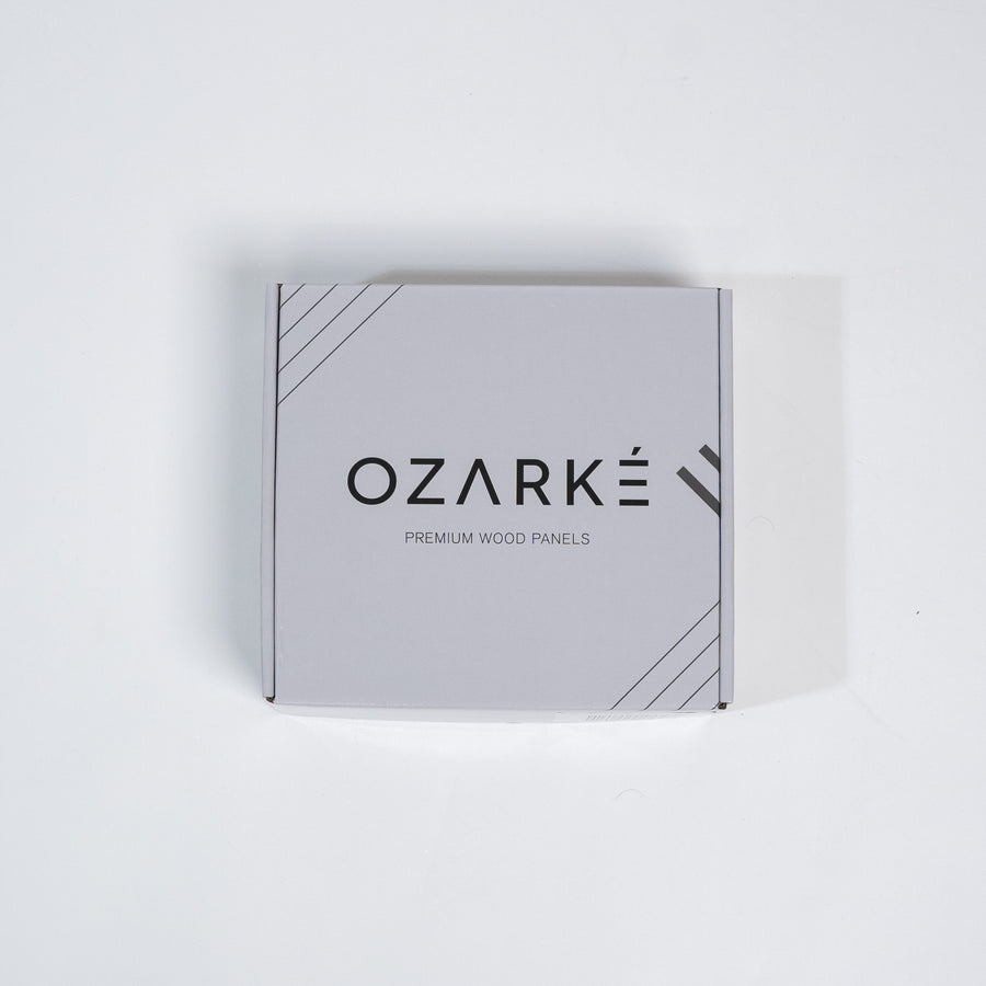 Boîte d'échantillons de panneaux muraux minimalistes modernes (3 pièces)