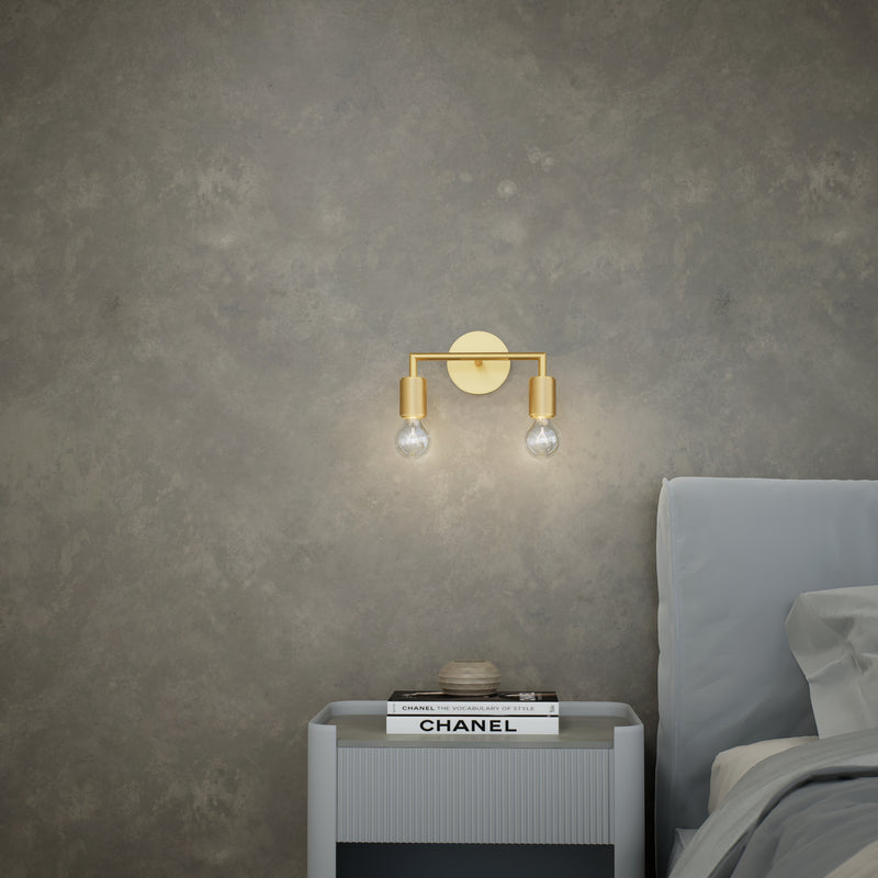 Dual Dazzle Wall Sconce