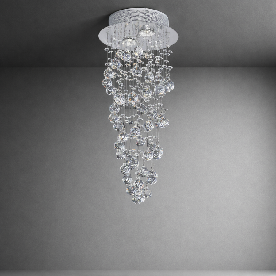 Double Spiral Light Chandelier