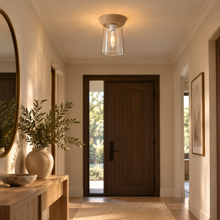 Emil 7-in Flush Mount