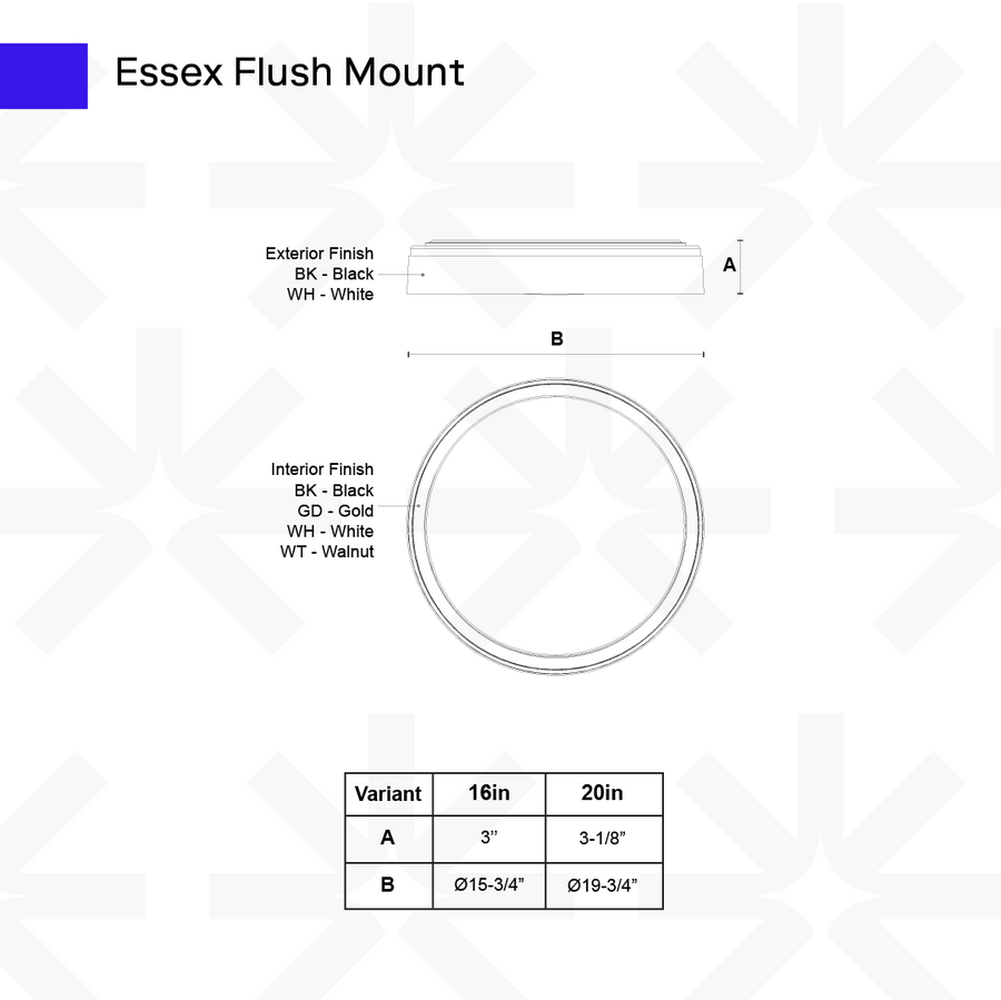 Essex Flush Mount
