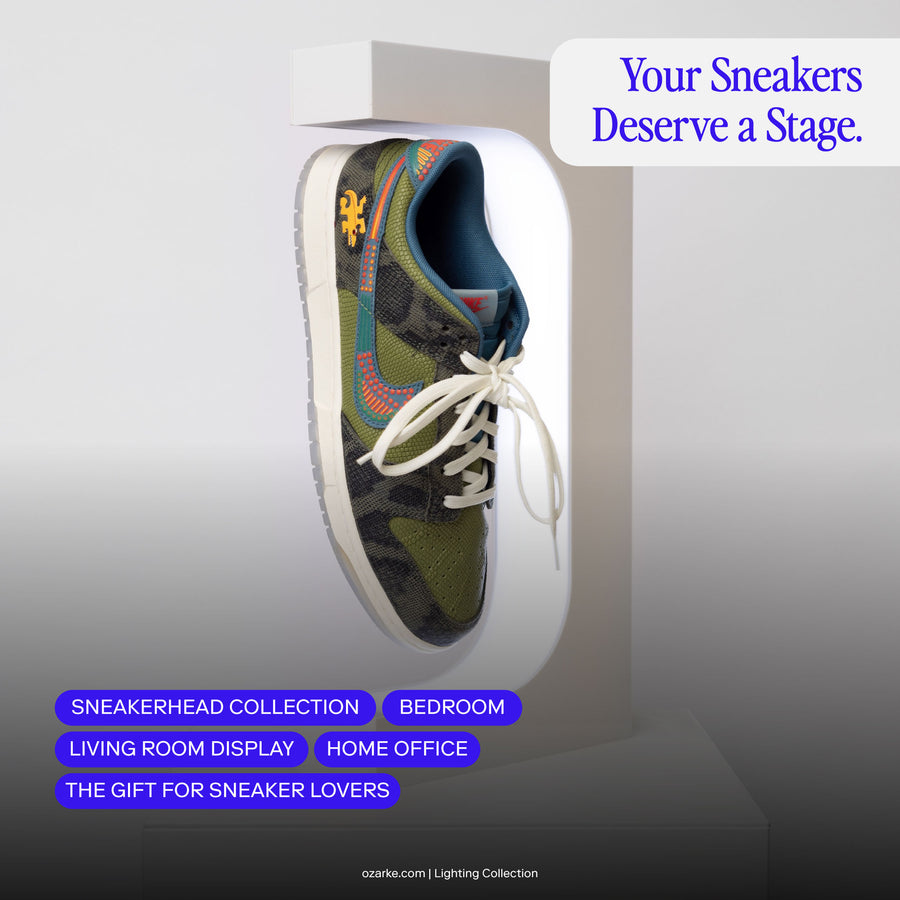 Lampe LED d'affichage de chaussures flottantes