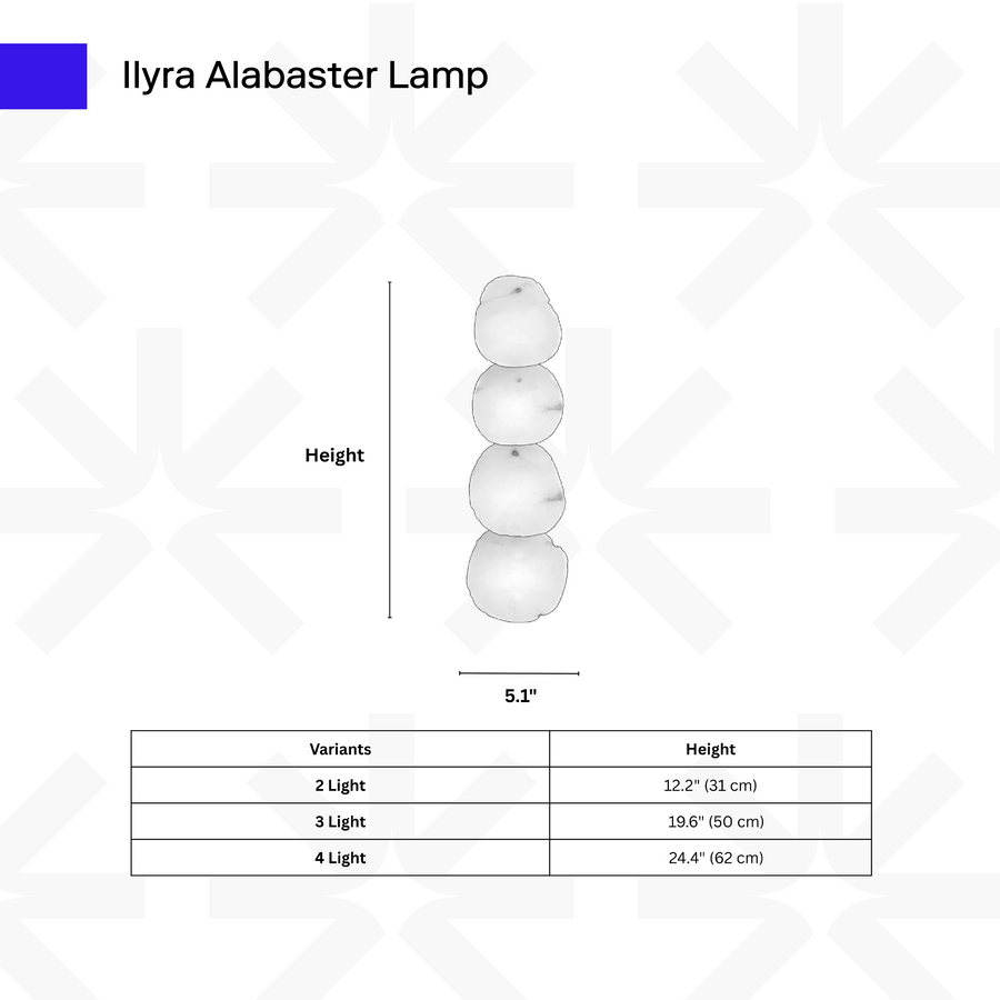 Ilyra Alabaster Lamp