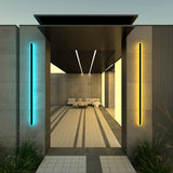 Immense RGB Linear Minimalist Outdoor Wall Lamp (Open Box)