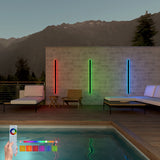 Immense RGB Linear Minimalist Outdoor Wall Lamp (Open Box)