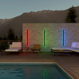 Immense RGB Linear Minimalist Outdoor Wall Lamp (Open Box)