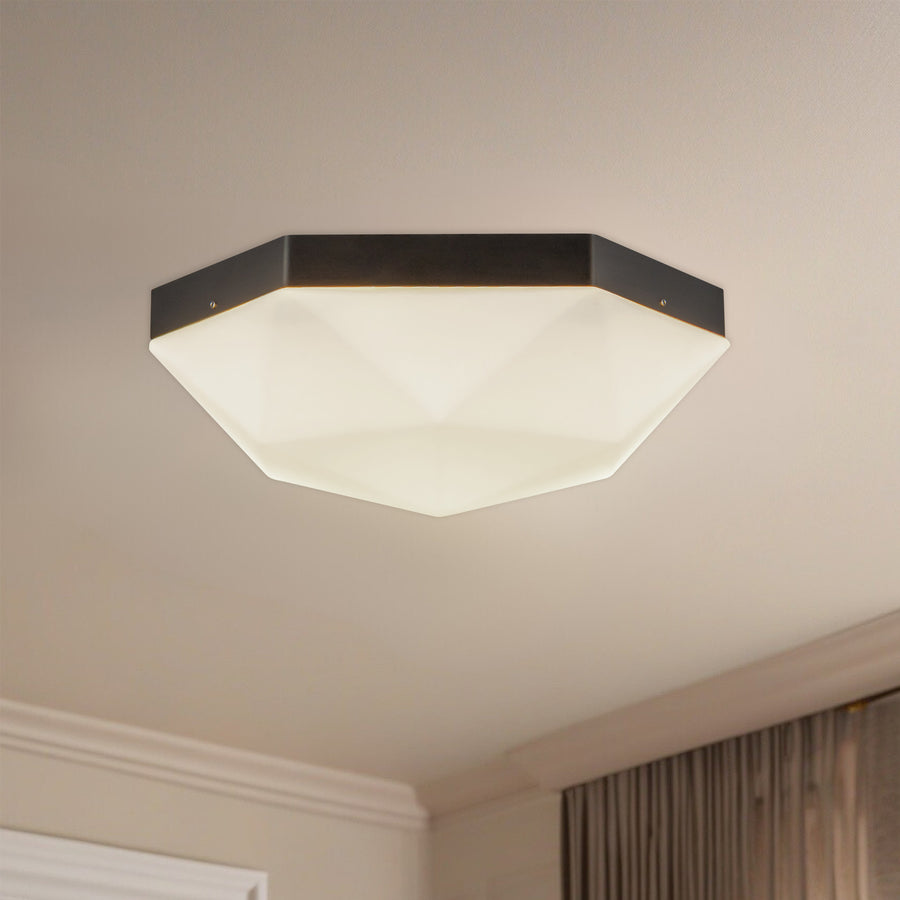 Krysta 12-in Flush Mount
