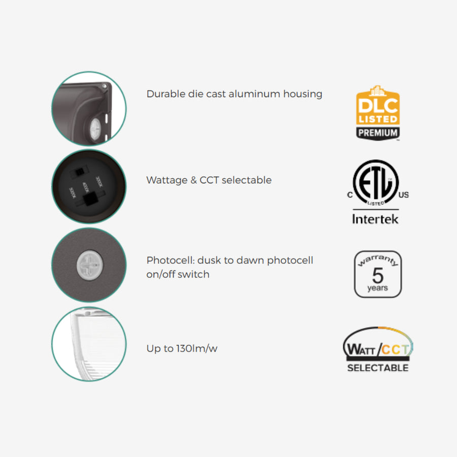 LED Mini Wallpack