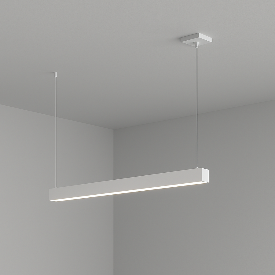 LED Linear Pendant Up Down Light White