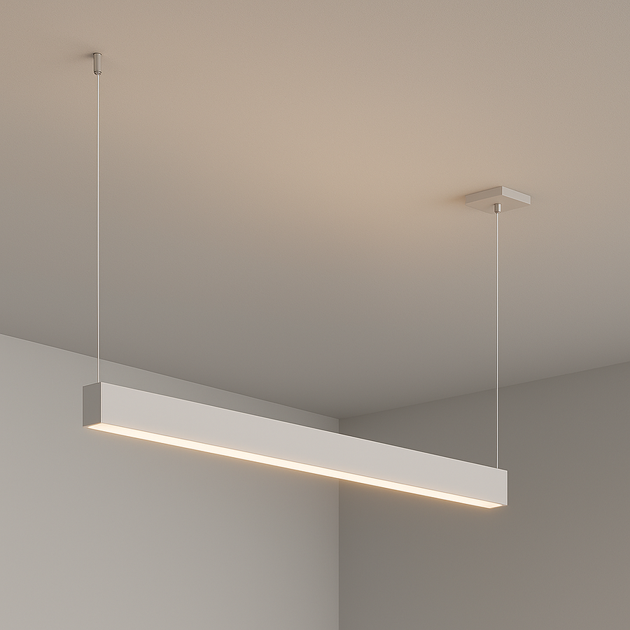 LED Linear Pendant Up Down Light White